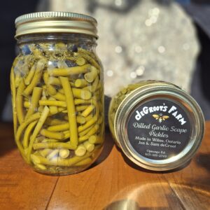 Dilled Garlic Scape Pickles